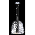 Modern Soild Chrome Glass Steel E27 Pendant Lighting (MD4157-CH)